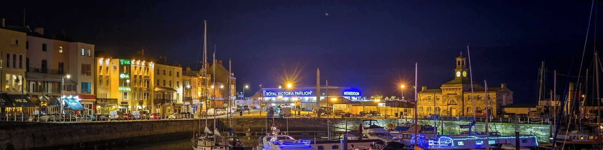 Taken during the annual Christmas light event by Ramsgate Yacht Club