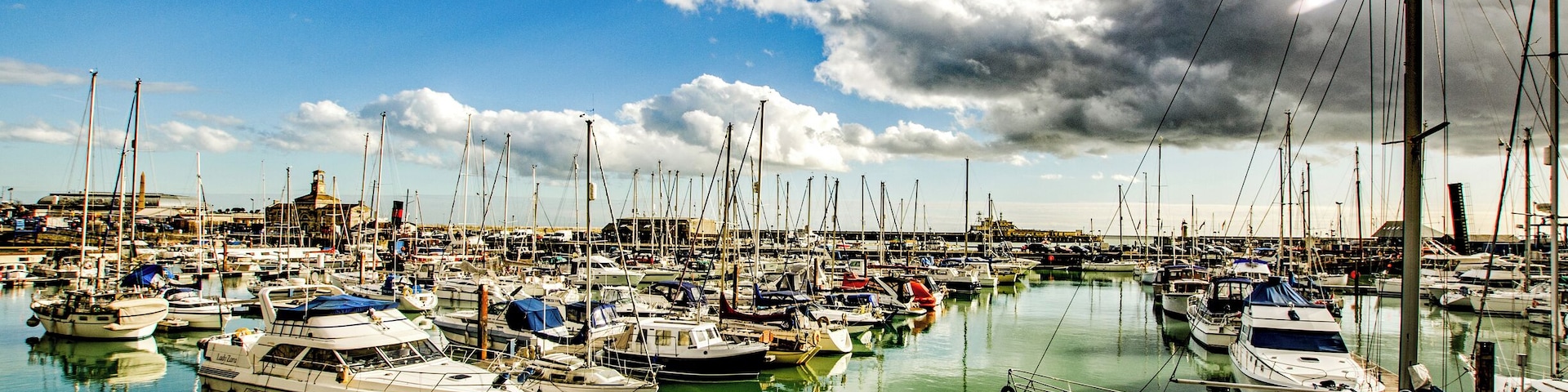 Scenic waterfront at Ramsgate.