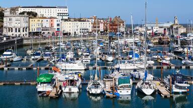 Royal Harbour and Marina at Ramsgate, Kent England UK
