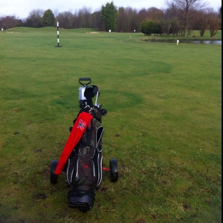 9th hole Manston Golf Course 