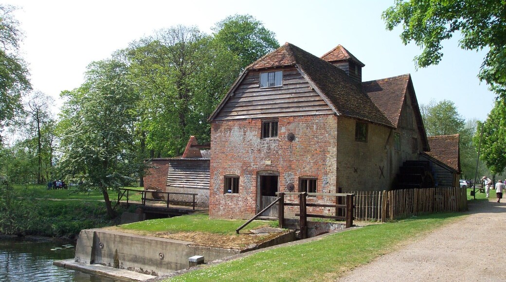 Mapledurham Watermill, Mapledurham, Oxfordshire, England. For more information, see Mapledurham Watermill.