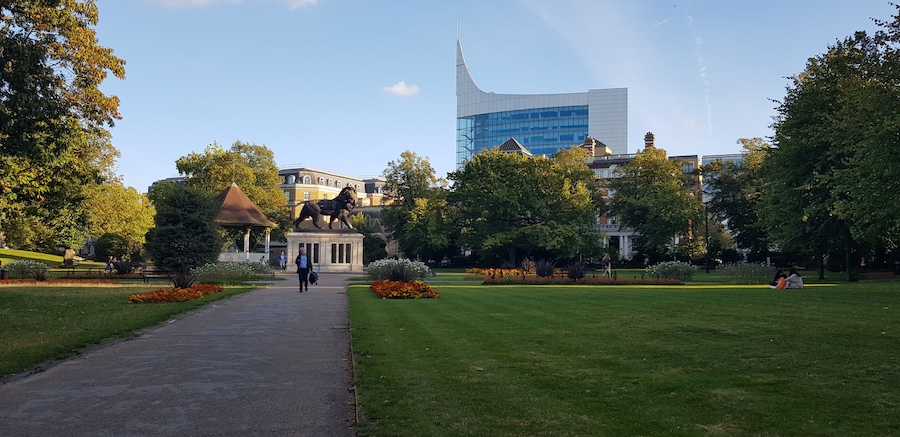 The Blade from Forbury Gardens. Reading