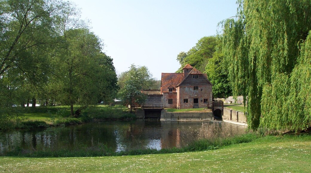 Mapledurham Watermill, Mapledurham, Oxfordshire, England. For more information, see Mapledurham Watermill.