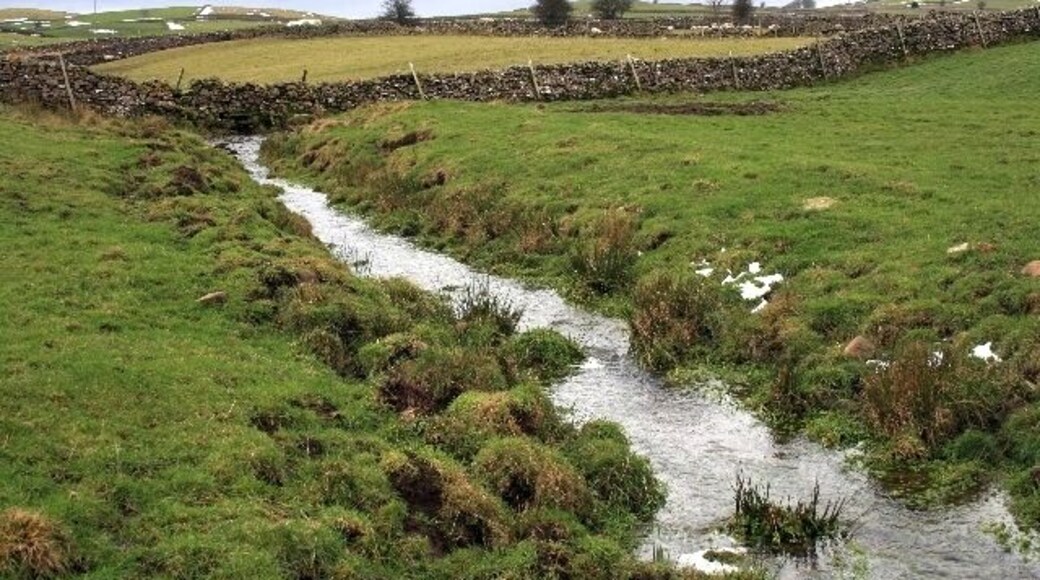 Wild Sike A small stream near Crook Bank Lane.