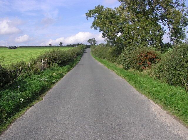 Norbeck Lane Looking north on Lane from Barningham Village to Greta Bridge and the A66