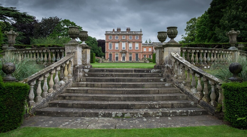 Moody skies over Newby Hall