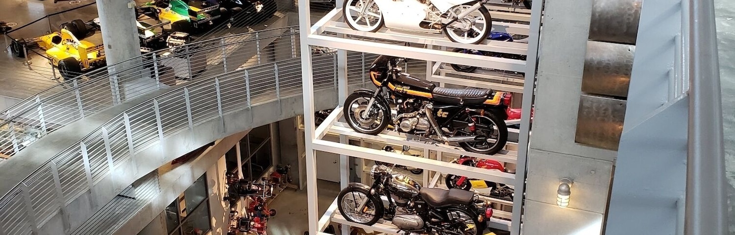 If you're a gearhead you need to make the pilgrimage to Birmingham, Alabama. This museum has over 1,000 cars and motorcycles stacked in an array of very cool displays. The museum is located right next to the racetrack where Porsche holds their driving academy. If you take part in one of the Porsche classes you will get free entry into the museum. #LifeAtExpedia