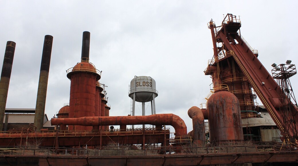 Sloss Furnaces is a National Historic Landmark in Birmingham, Alabama in the United States. It operated as a pig iron-producing blast furnace from 1882 to 1971. After closing it became one of the first industrial sites (and the only blast furnace) in the U.S. to be preserved and restored for public use. In 1981 the furnaces were designated a National Historic Landmark by the United States Department of the Interior.
