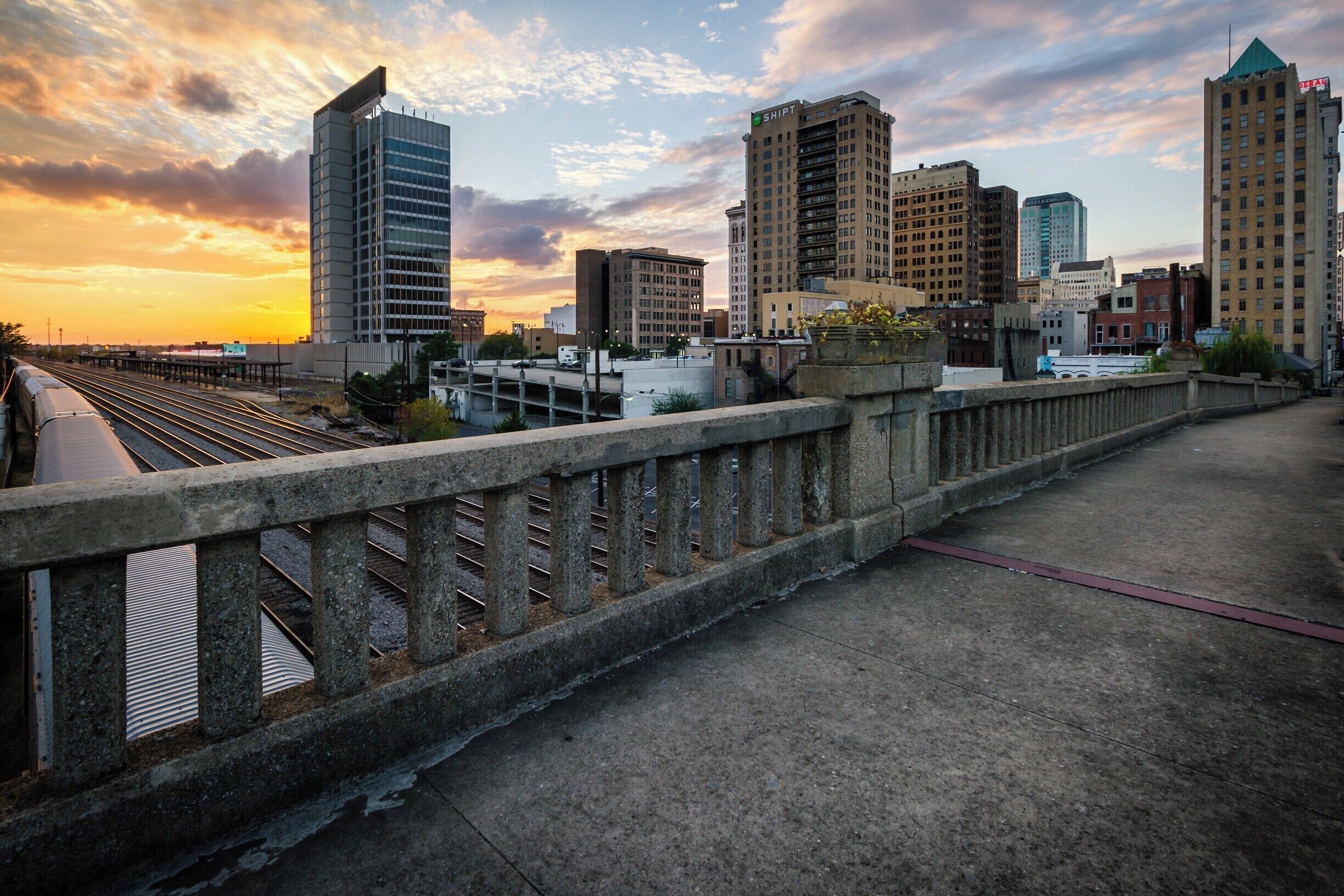 Sunset look at Downtown Birmingham, AL #bvscities