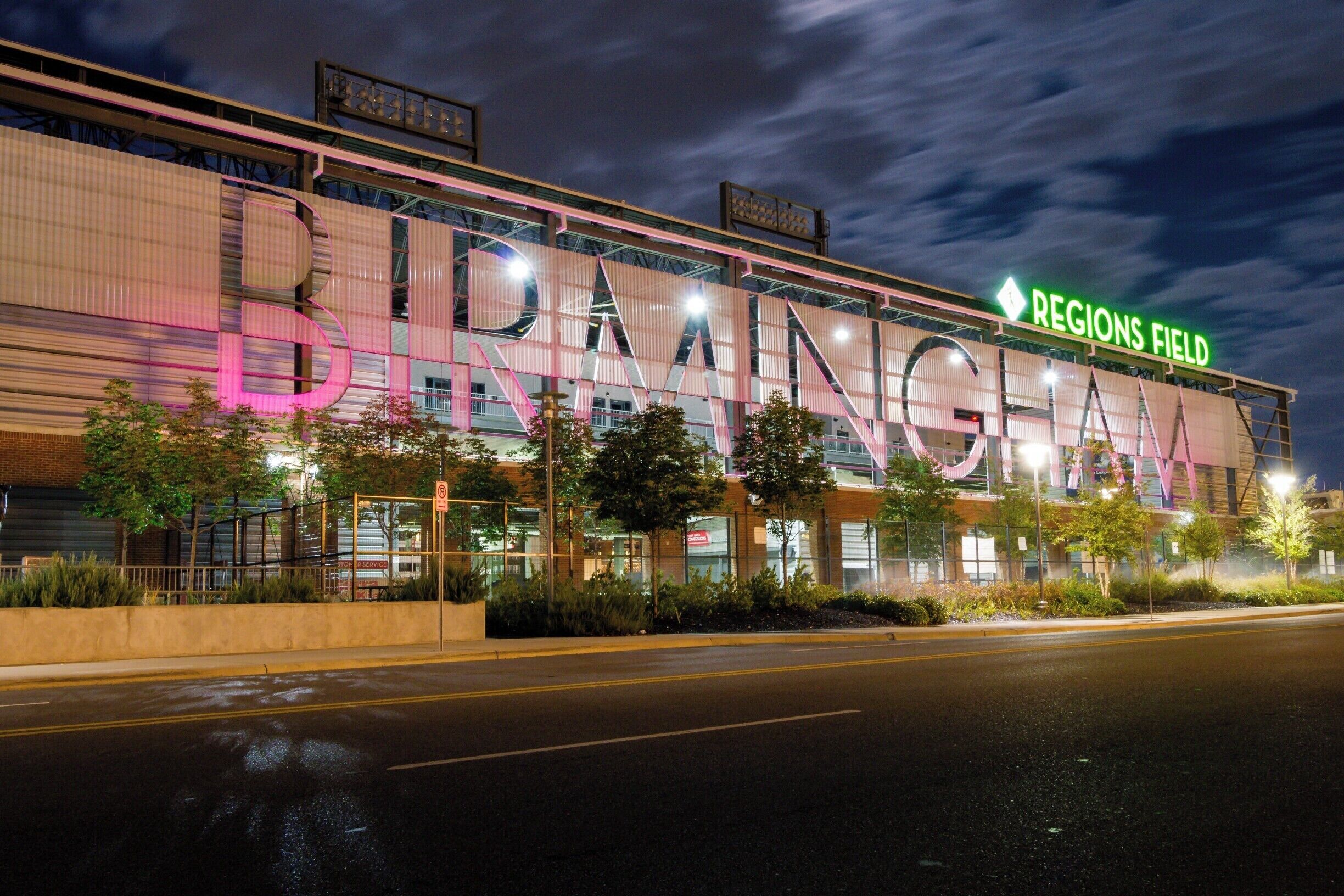 Welcome to Birmingham, AL from Regions Field