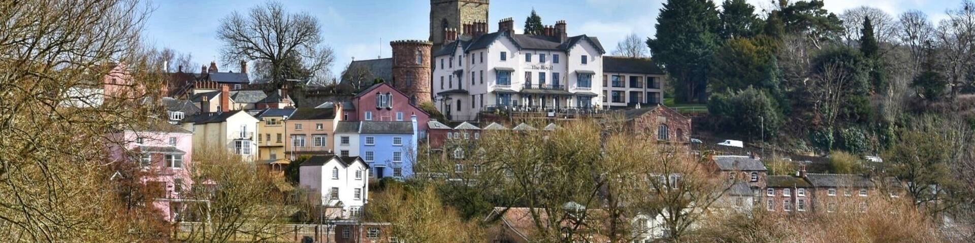 Ross on Wye is a pretty town on the borders of England and South Wales. Took this photo today during a nice stroll along the river Wye on a pleasant spring afternoon. #spring #trover #rossonwye #River #Church #roadtrip #bvSSpring #parks