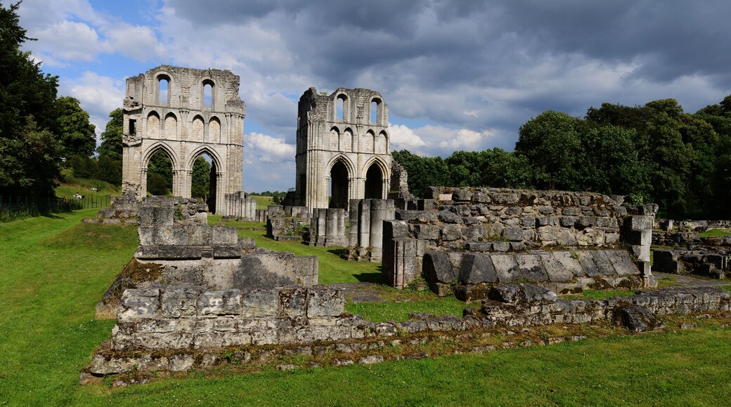 Roche Abbey Cistercian monastery, including monastic precinct, gatehouse and 18th century landscape garden Wikidata has entry Q17664871 with data related to this monument.