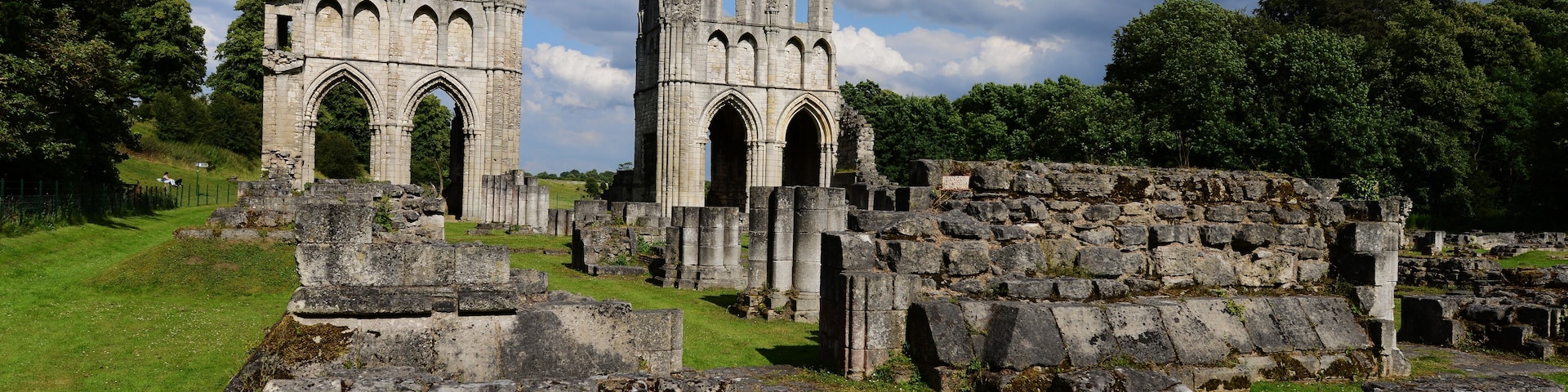 Roche Abbey Cistercian monastery, including monastic precinct, gatehouse and 18th century landscape garden Wikidata has entry Q17664871 with data related to this monument.