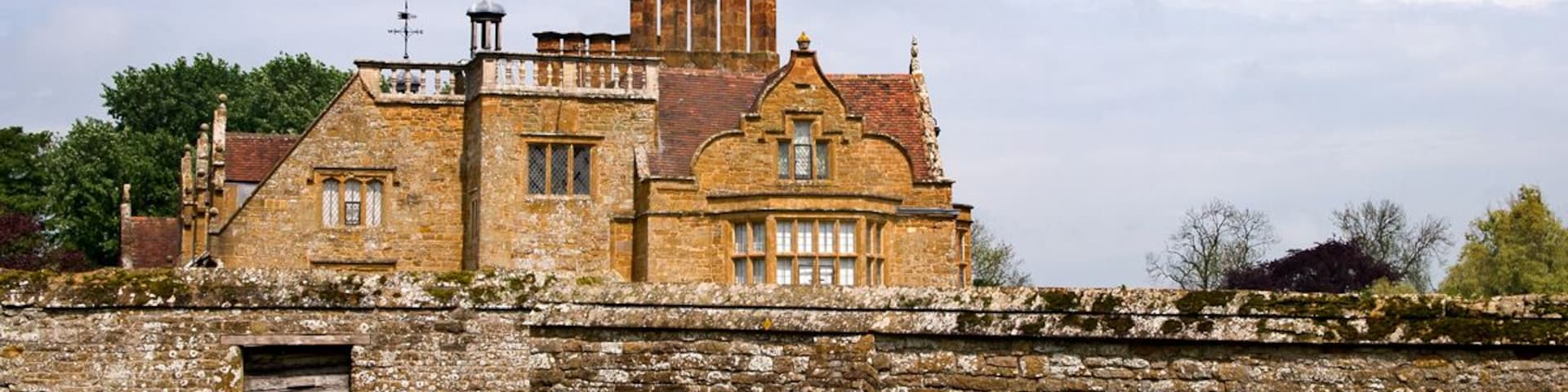 Another view of the manor house at Ashby St. Ledgers, which played a central role in the Gunpowder Plot.