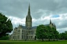 Salisbury Cathedral. It has the highest spire in Europe . The cathedral is built on water meadows and amazingly is still standing nearly 800 years on