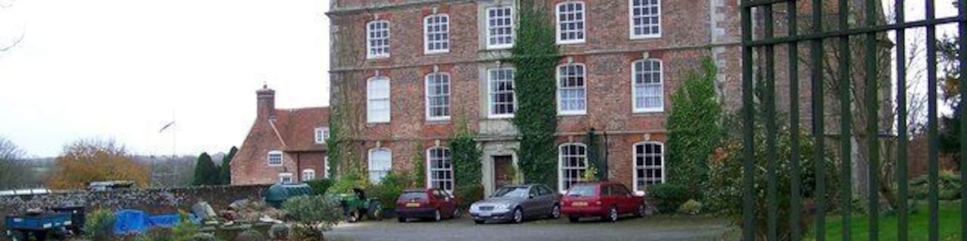 Landford Manor The Manor stands next to St Andrew's Church.