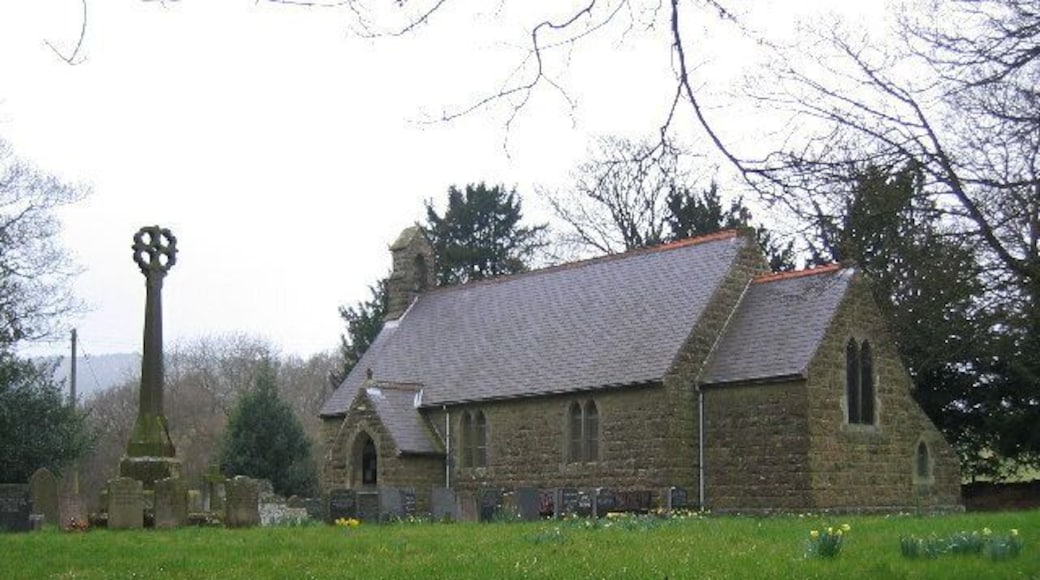 St. Peters Church. Situated between Langdale bridge and Langdale End. Photo looking west.