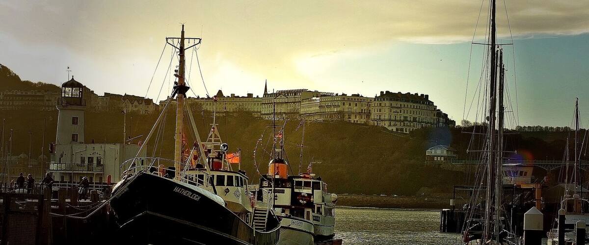 Idyllic vista amongst the hills of Yorkshire