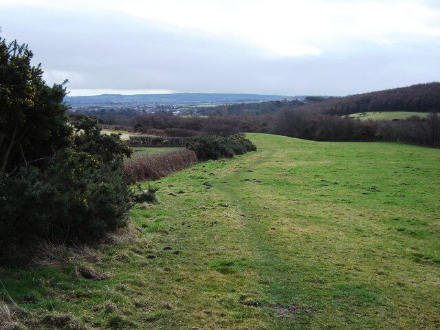 Footpath over Little Moor This is the footpath over Little Moor from Cloughton to The Hulleys