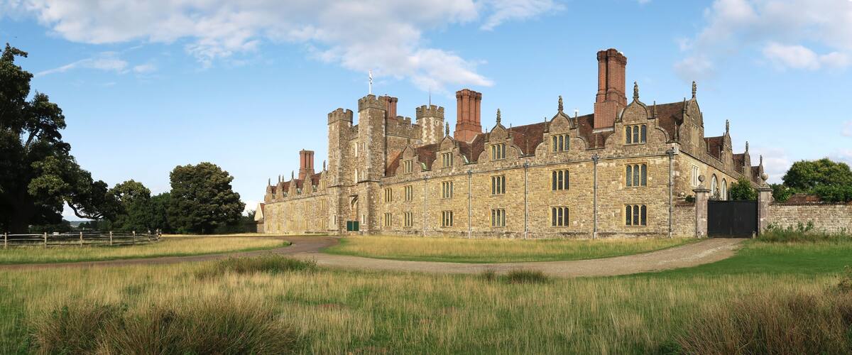 Knole House, Sevenoaks in England in United Kingdom