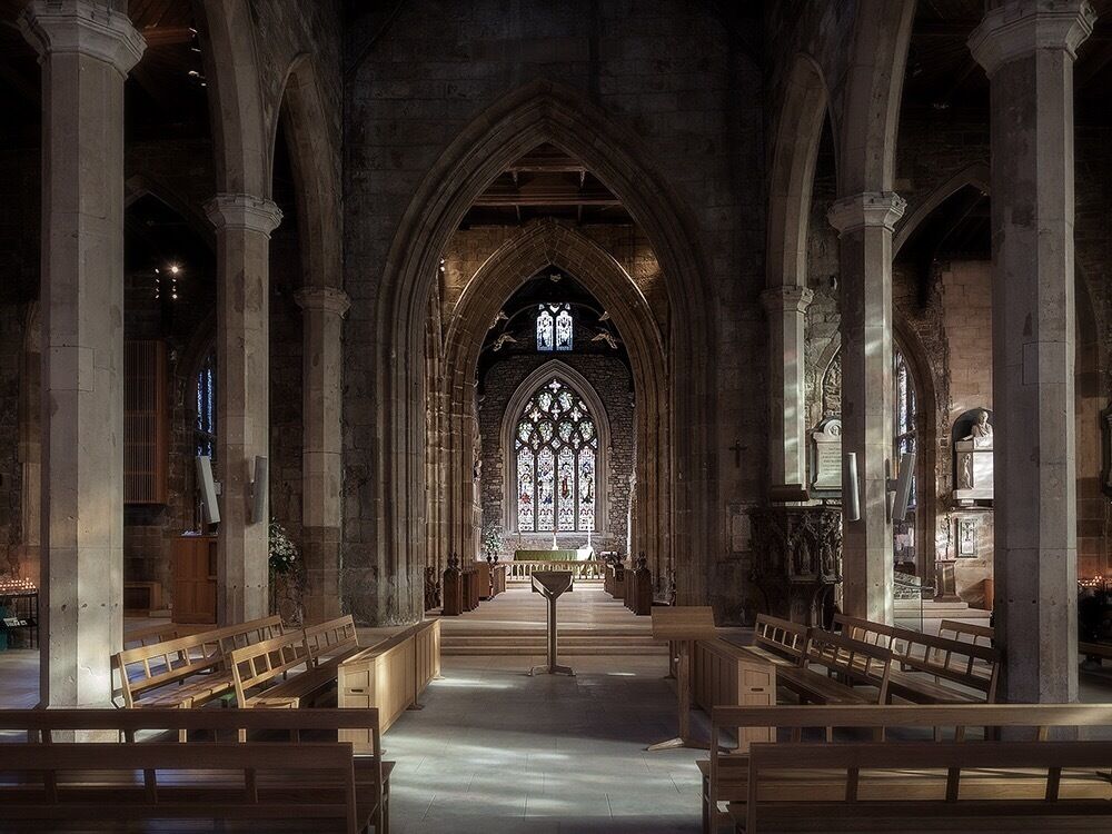 Beautiful interior of Sheffield Cathedral #bvscities