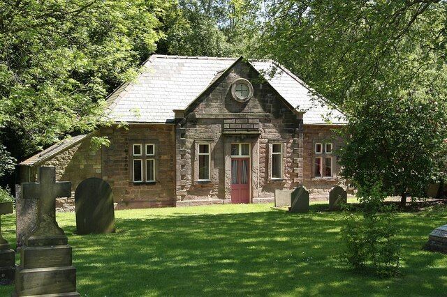 Church schoolhouse Built 1721 for the second Rev.John Hewitt