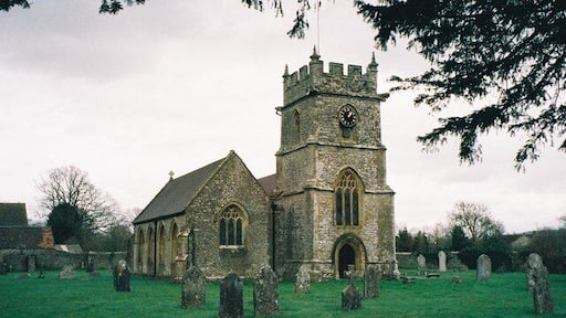 Chetnole: parish church of St. Peter The tower is 15th century, but the remainder is a mix of dates from 13th to 19th.