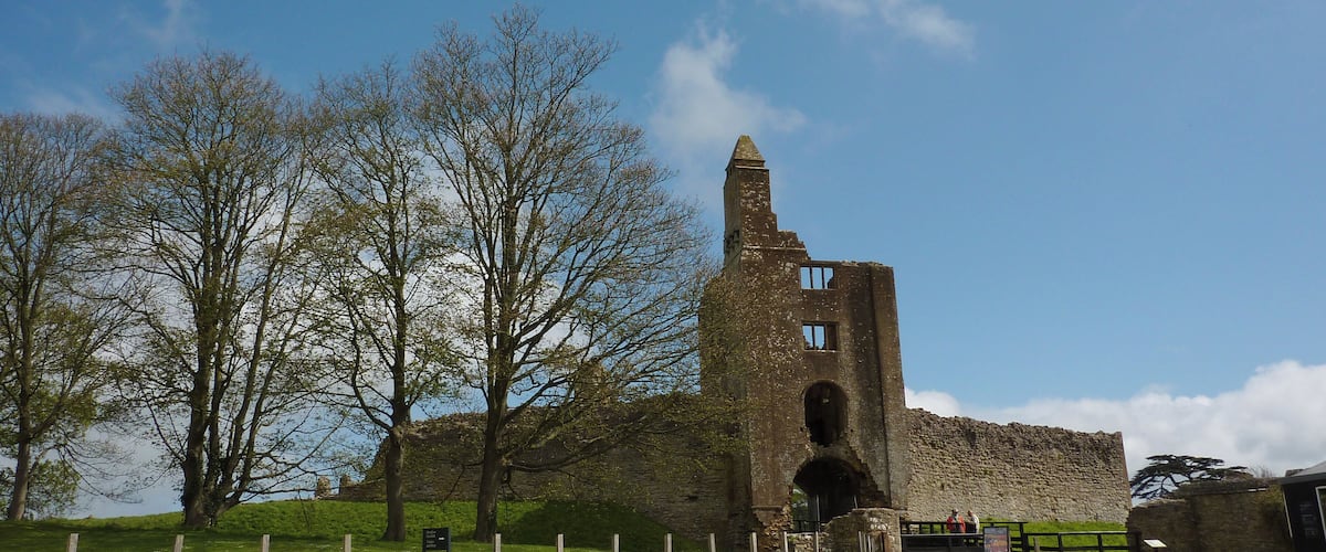 Entrance to Sherborne Old Castle
