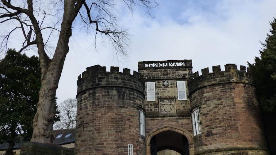 Very interesting 900 year old castle in Skipton with old Banqueting room, dungeon etc. Nice woodland walks in nearby Skipton Castle Wood.