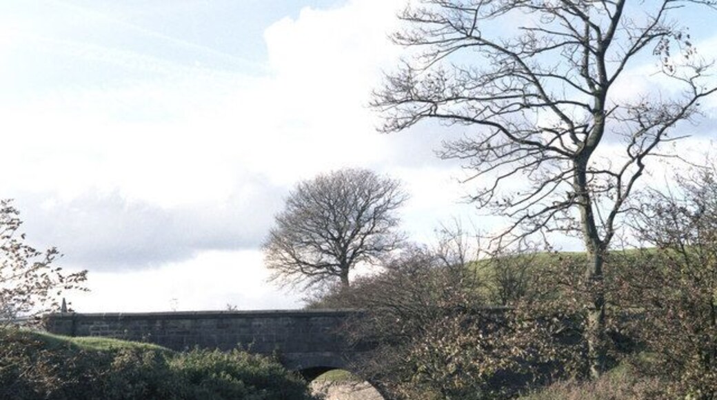 Pickhill Bridge, Elslack, Yorkshire The bridge carries the A56 over Langber Beck