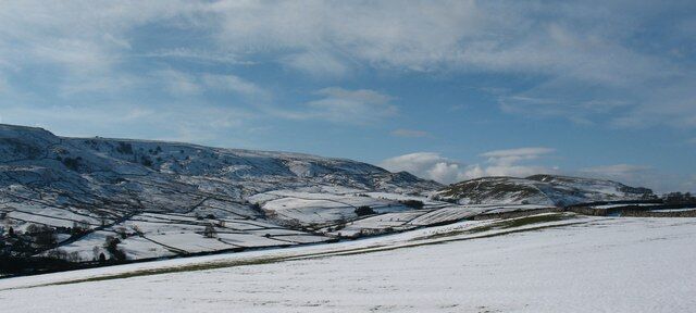 Wharfedale view at Burnsall