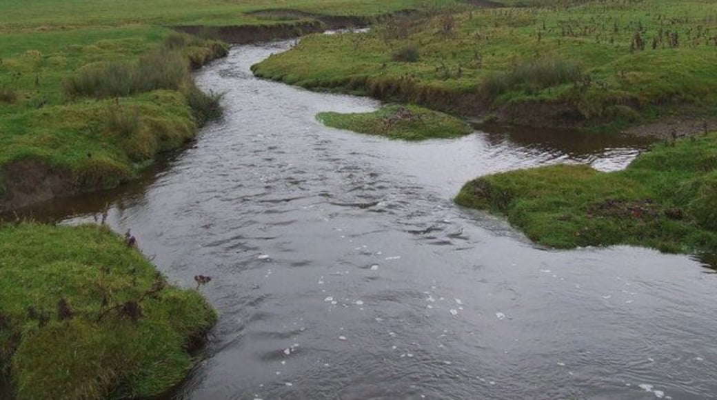 Otterburn Beck (looking upstream) Otterburn Beck is a tributary of the River Aire. It joins the Aire at Bell Busk