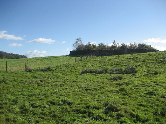 Pikeber Hill Strange hillock with an enclosure on top that looked if it was once tended with care, but now fallen to the ravages of nature.
