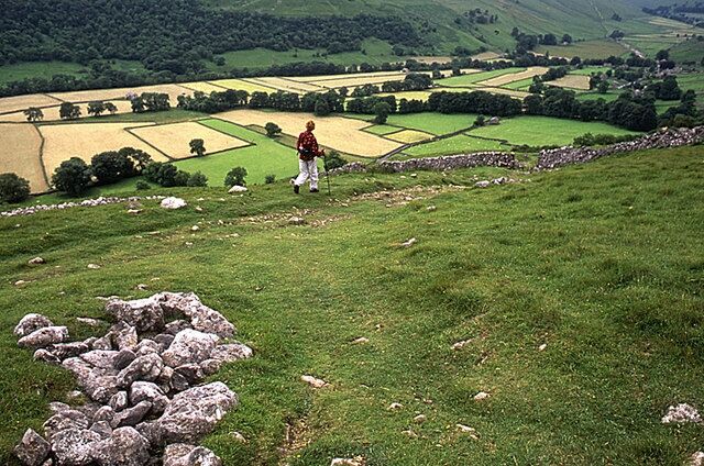 Descending into Littondale from Ackerley Moor