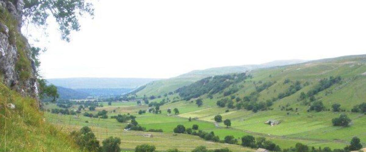 Upper Wharfedale seen from Middlesmoor Pastures