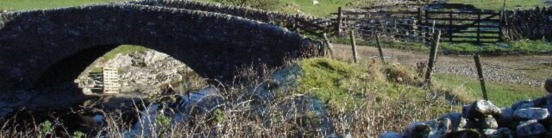 New Bridge near Spittle Croft. In Littondale, in the Yorkshire Dales National Park