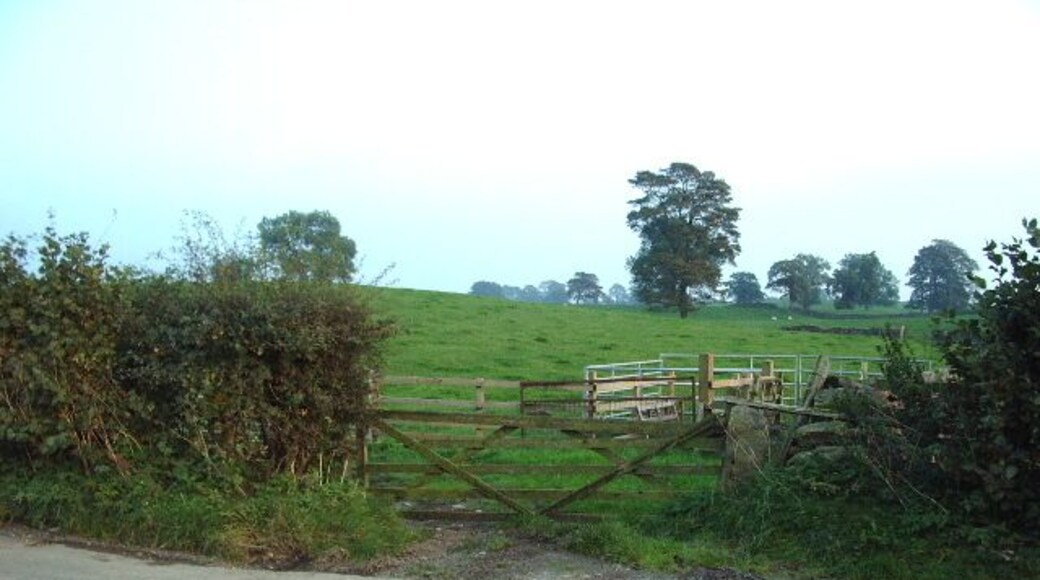 Gate leading to some sheep pens