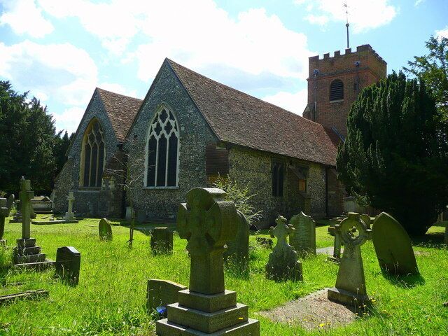 St. Mary's church, east end On a sunny summer's afternoon.