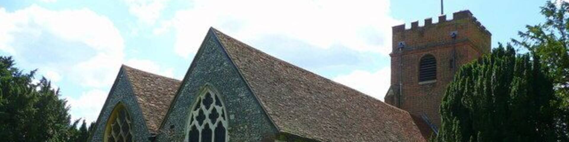 St. Mary's church, east end On a sunny summer's afternoon.