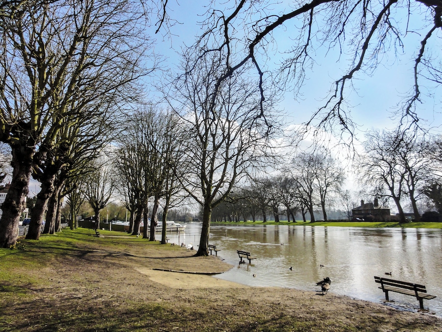 The Thames at Datchet near Windsor