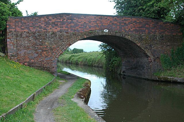 Bridge No 69 beside 'The Black Boy Inn'