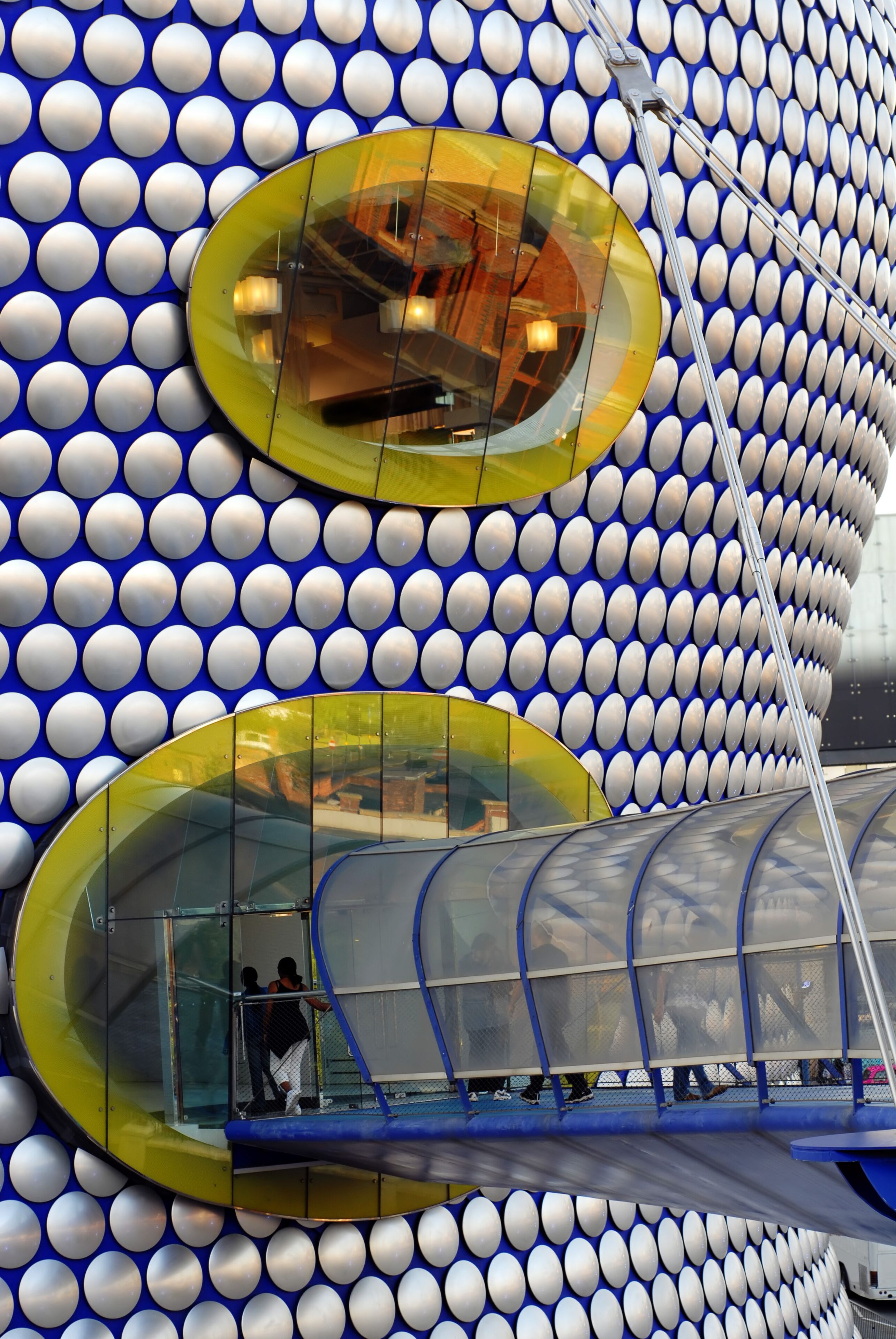 Entrance to shopping mall in Birmingham 