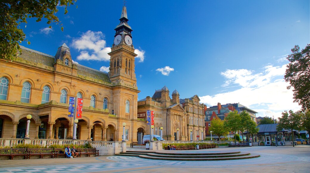 Southport que incluye patrimonio de arquitectura