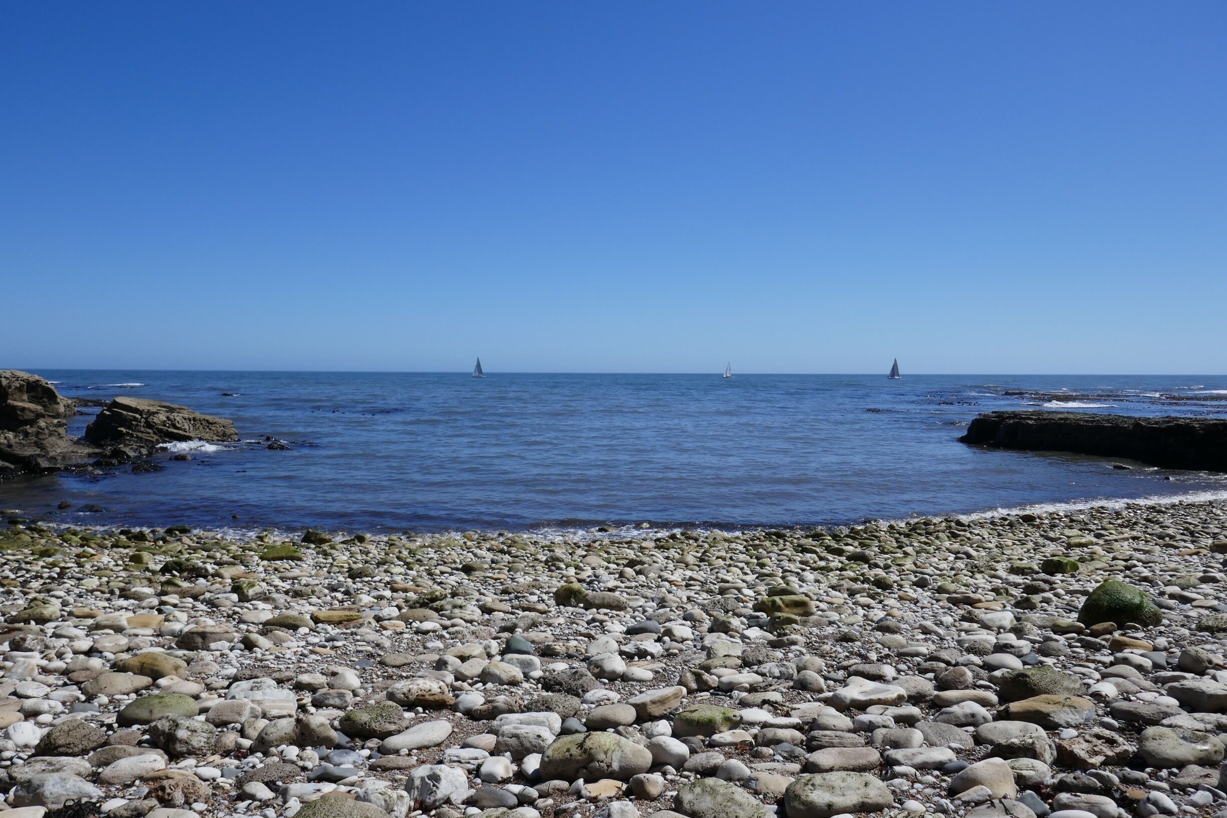 Beautiful bay next to Souter Lighthouse #northeast #england