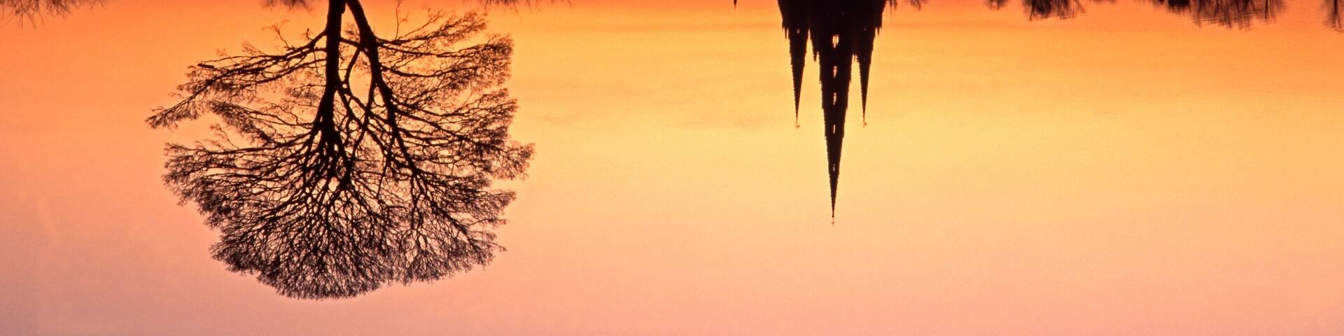 Cathedral at sunset, Lichfield © Arena Photo UK