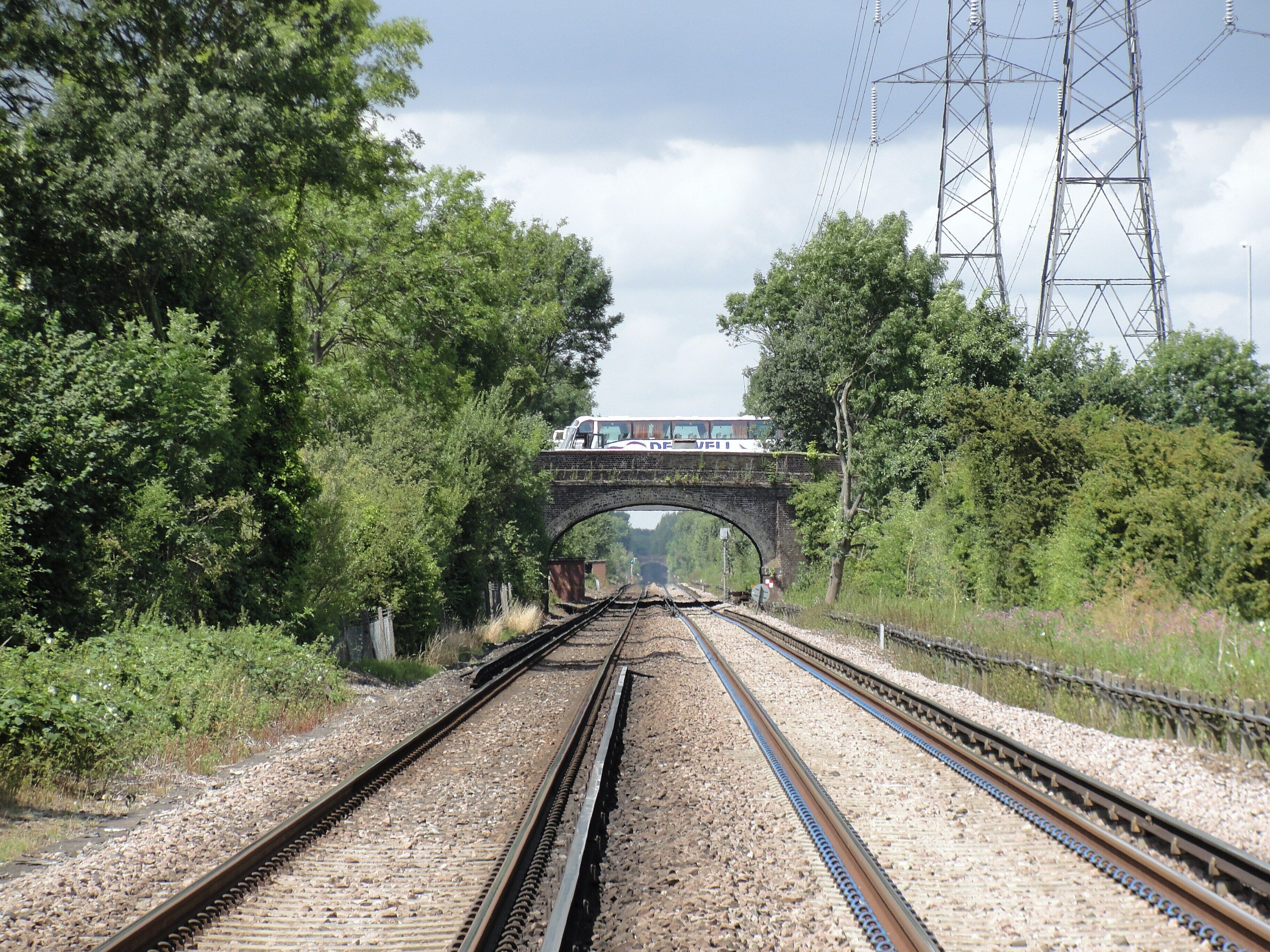 Railway Lines at Staines Moor