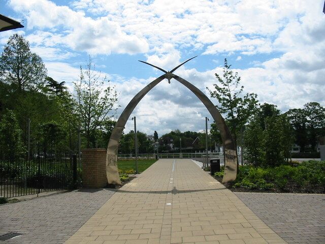 The Swan Arches at the Memorial Gardens by Antony and Simon Robinson