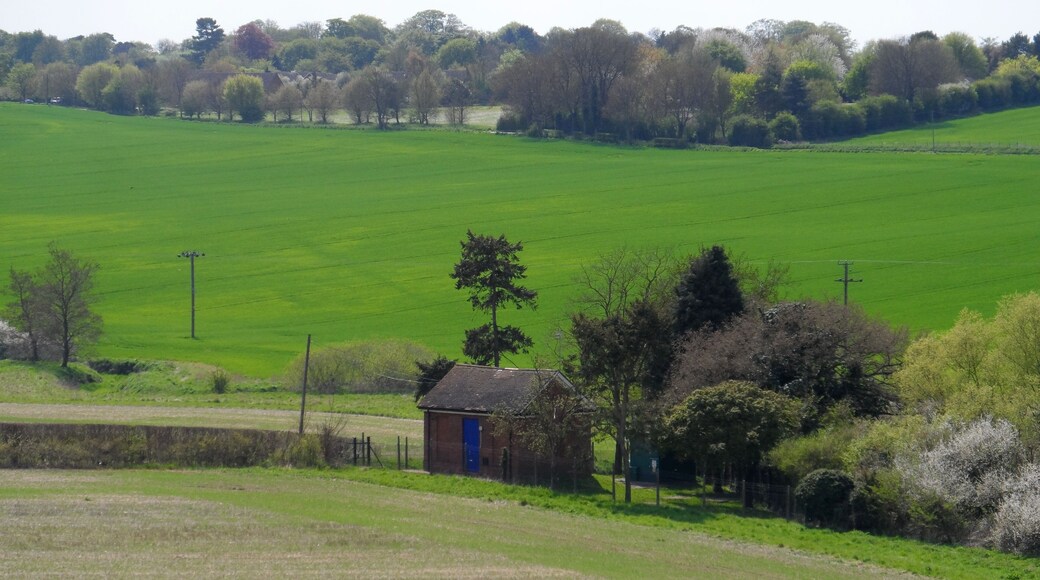 Pumping station near Aston End