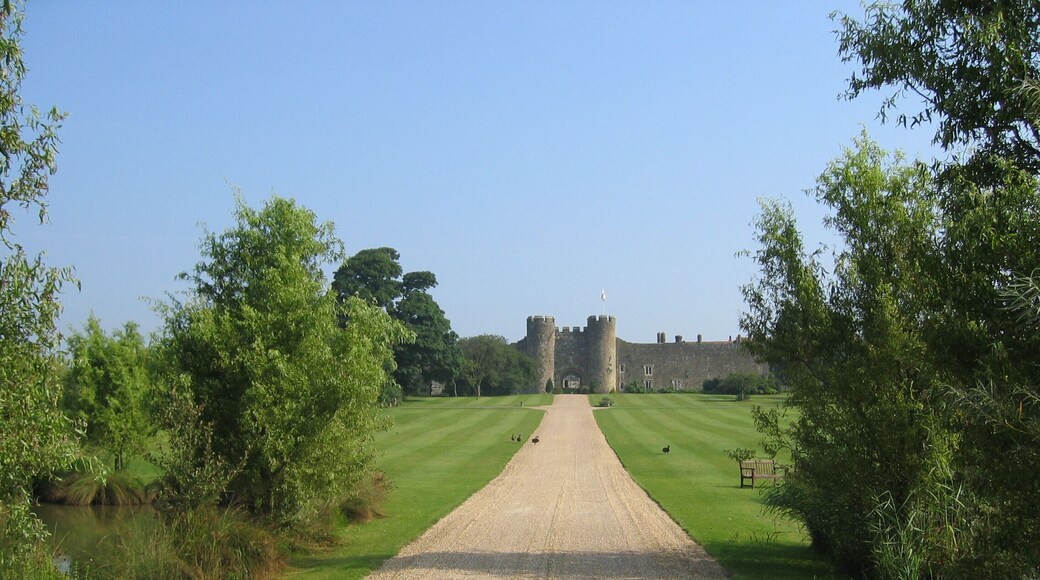 Amberley Castle, 900 year old castle in West Sussex, now a luxury hotel. GeoTagged
