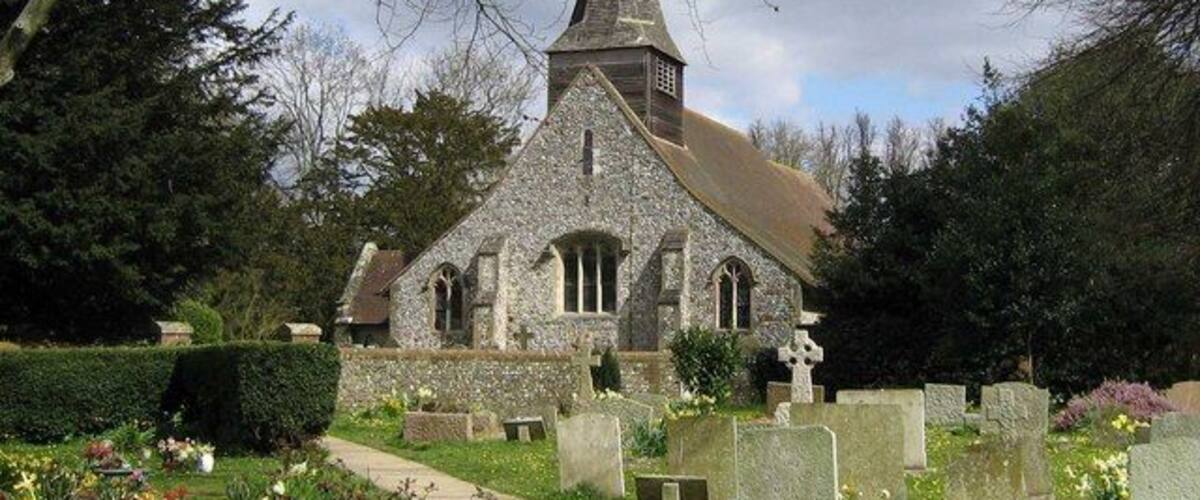 Walberton Church The Church of St Mary the Virgin at Walberton in Spring.